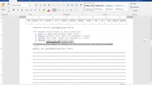JAVA - Lesson #86 - 2011 AP Free Response Question #1 - Sound смотреть онлайн