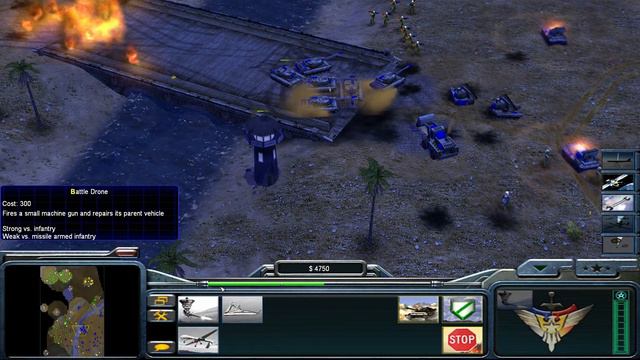 Command & Conquer Generals Zero Hour (3) Black Gold [USA Mission 4] смотреть онлайн