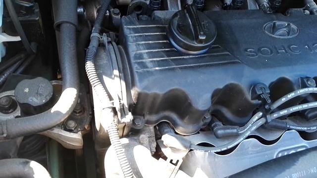 Работа двигателя Huyndai Getz 1.3 после замены масла Kixx 5w/40 смотреть онлайн