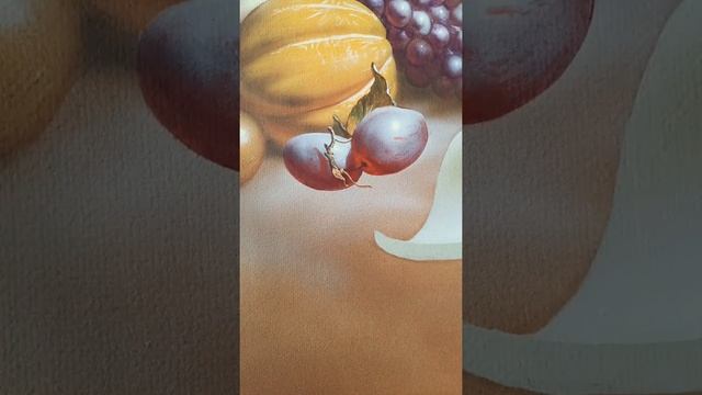 Как нарисовать сливы.аэрогроф в помощь.Процесс рисования. Акрил./Drawing process смотреть онлайн