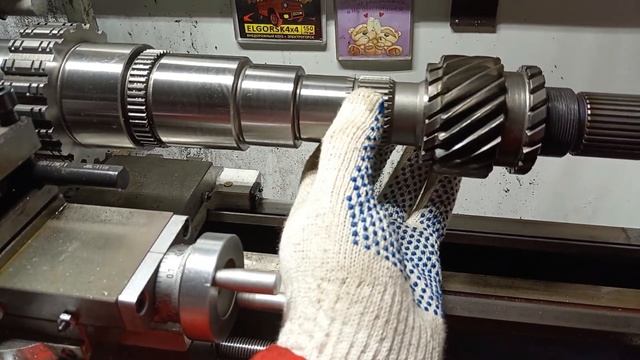 Ребилд мкпп NV4500.Выходной(вторичный) вал.Начало сборки ч3 смотреть онлайн