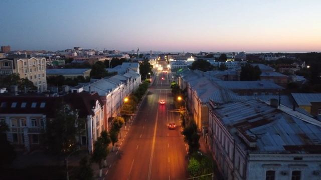 Рязань. Улица Первомайский пр. Улица Ленина. смотреть онлайн