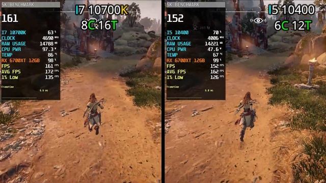 intel Core i5 10400 vs i7 10700K | Test In 12 Games | i5 vs i7 (10th Gen) | How Much Difference ? смотреть онлайн