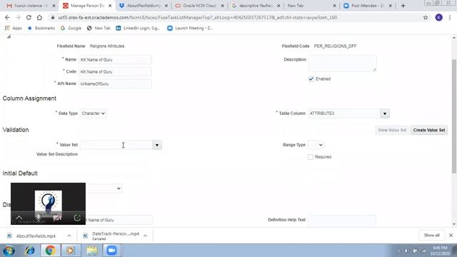 Defining Flexfields Dependent Table Value Set смотреть онлайн