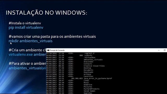 02 - curso de Django - Instalação do Django no Windows смотреть онлайн