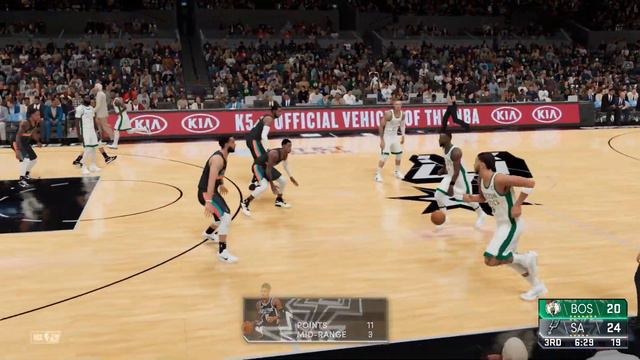 CITY JERSEYS! NBA 2K21 Next Gen Gameplay - Celtics vs Spurs NBA 2K21 (Xbox Series X/PS5) смотреть онлайн