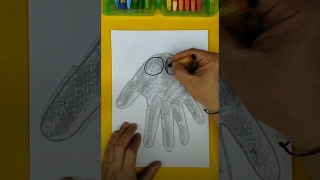 Рисуем МУХУ из РУКИ смотреть онлайн
