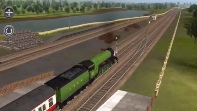 Trainz 2: Review On New Engine (The Flying Scotsman) смотреть онлайн