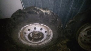 Ока на гребунах.Тест драйв на шинах от мотоблока!