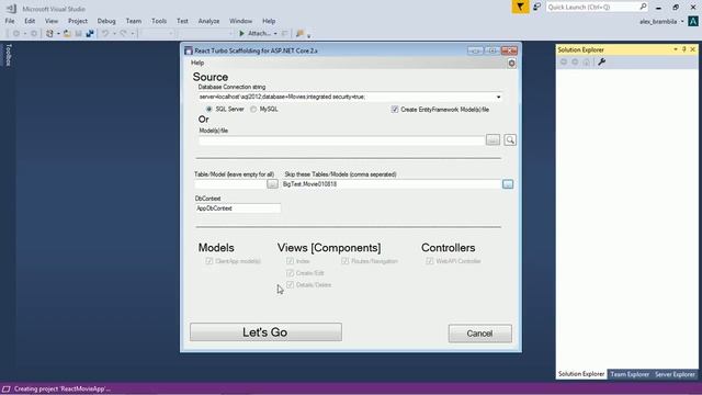 React Turbo Scaffolding Visual Studio Extension смотреть онлайн