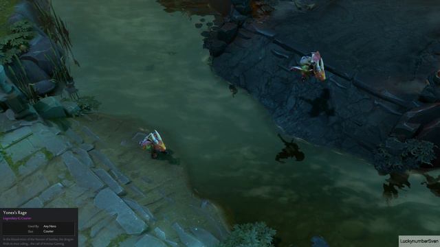 Dota 2 Courier: Yonex's Rage смотреть онлайн