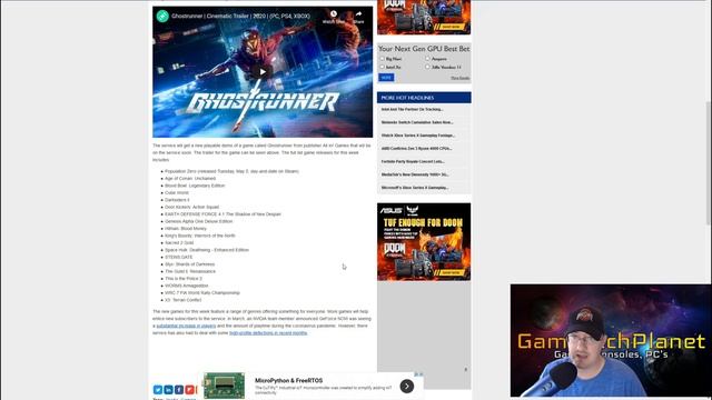 Nvidia Geforce Now - 21 New Games Added - Population Zero Available on Steam Launch Day смотреть онлайн