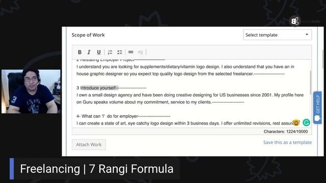 Freelancing | How to bid on the projects? | 7 Rangi formula смотреть онлайн