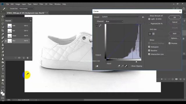 How to create Shoe Natural shadow in Photoshop CC II Tutorial 2021 смотреть онлайн