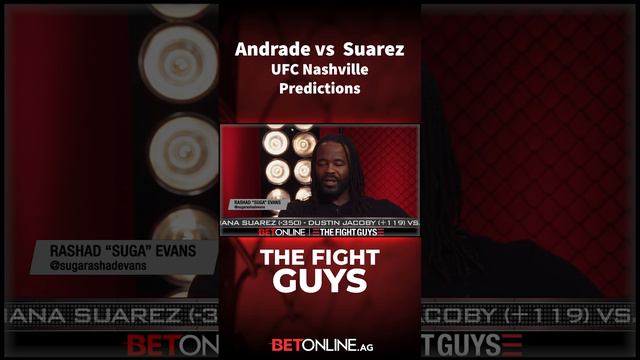 The Fight Guys Picks: Andrade vs Suarez #ufcnashville #ufc #mma смотреть онлайн