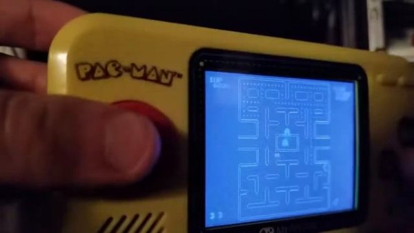 Pac-Man Pocket Player Handheld Review! [Pac-Man, Pac-Mania, and Pac-Attack!]