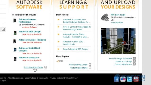 Accessing Downloads in Autodesk Education Community смотреть онлайн