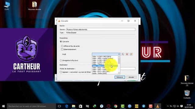 Comment convertir les fichiers avec VLC Media Player смотреть онлайн
