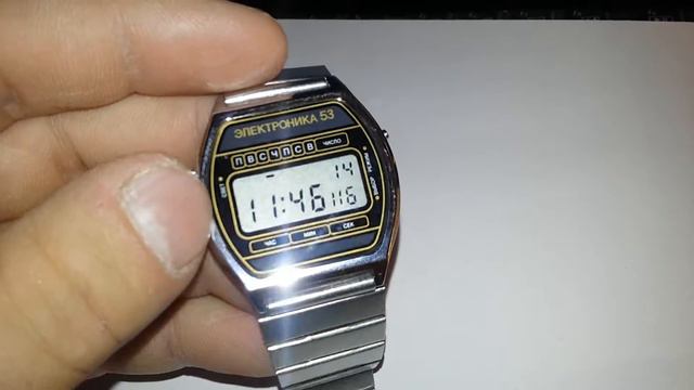 Обзор часов - " Электроника 53 " - замена стекла смотреть онлайн