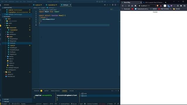 MERN Stack Blog Web App Tutorial - Full Course | A MERN Stack Guide for beginner смотреть онлайн