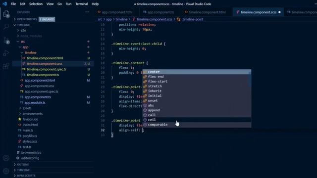 Create Reusable Timeline Component in Angular смотреть онлайн