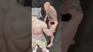 Флейзин побил скалу. #флейзин #качок #скаладжонсон