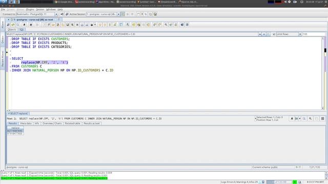 #15 Formatação CPF / REGEXP_REPLACE - Problema 2625 | Curso SQL смотреть онлайн