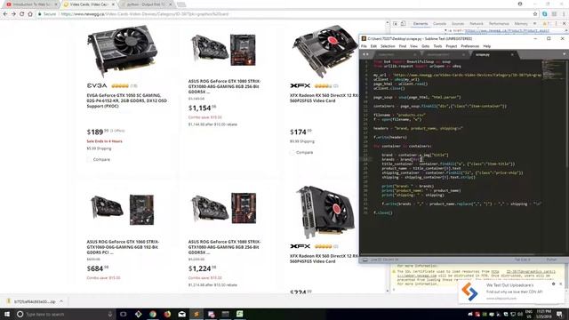 Code Diaries: Python - BeautifulSoup4 (BS4) scraping my first site! смотреть онлайн