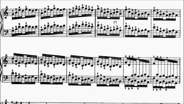 Hanon The Virtuoso Pianist in 60 Exercises for Piano No.17 哈農 鋼琴 練習曲 Sheet Music смотреть онлайн