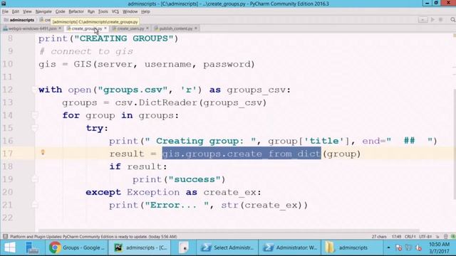 Script and Automate Your Deployment: ArcGIS API for Python смотреть онлайн