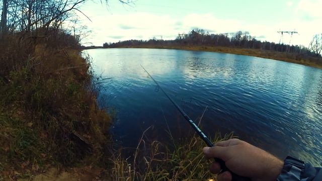 р.Клязьма. Наловил щуки и судака. Ловля на джиг с берега в коряжнике. смотреть онлайн