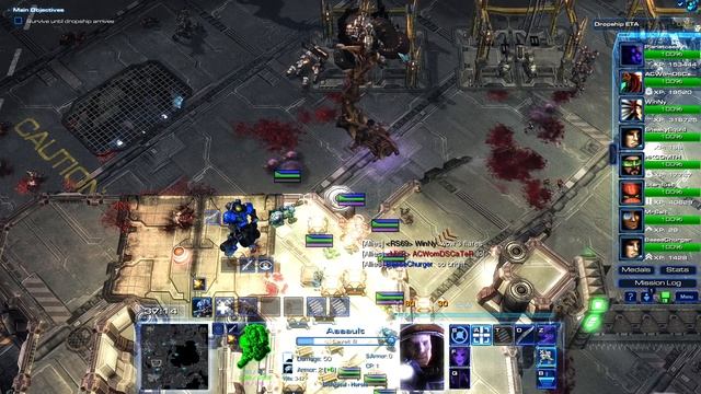 StarCraft 2 Custom Game: Night of the Dead. When you have a good leader! смотреть онлайн