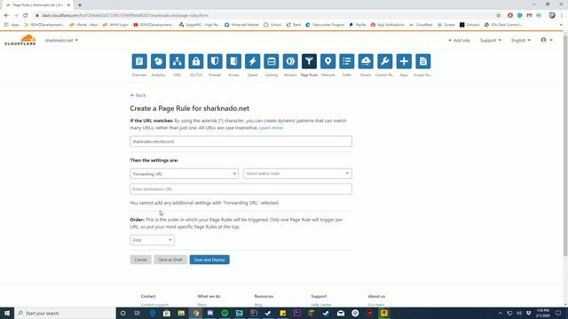 Cloudflare Page Rules - Redirect Domain Tutorial смотреть онлайн