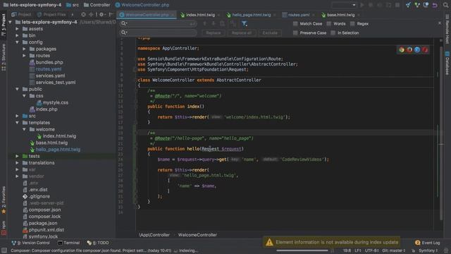 [4/9] - Beginners Symfony 4 Tutorial - Symfony Controllers - Making Your App Work For You смотреть онлайн