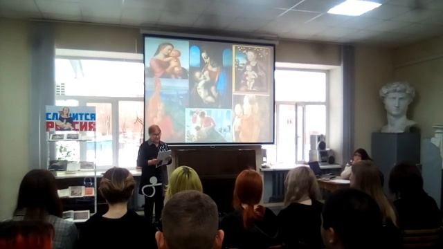 Педагог худколледжа читает стихотворение А. Недогонова "Материнские слёзы" смотреть онлайн