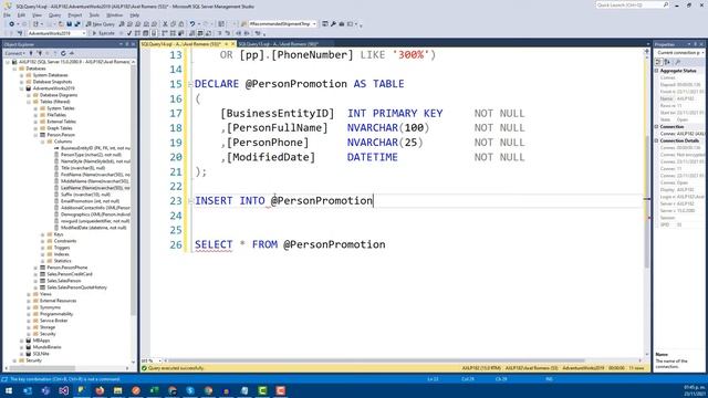Variables de tipo TABLA en SQL Server - #37 Microsoft SQL Server desde cero смотреть онлайн