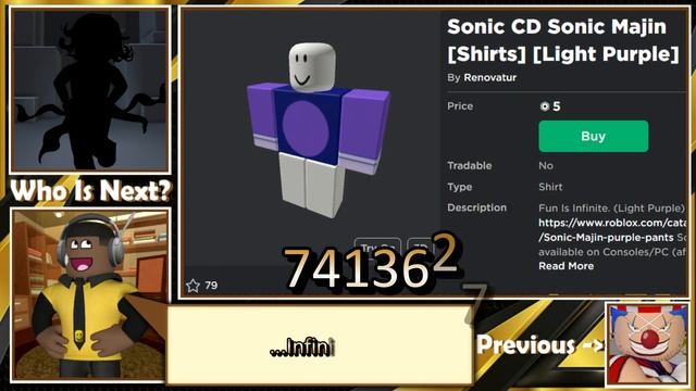 Sonic the Hedgehog - Majin Sonic Roblox Cosplay Showcase смотреть онлайн