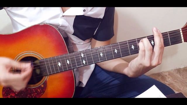 Como tocar Verano traidor - Vilma Palma e Vampiros en guitarra |Tutorial смотреть онлайн