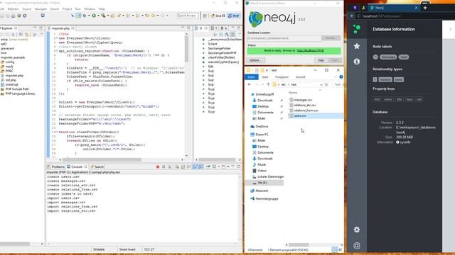 Neo4J CSV-Import with PHP смотреть онлайн