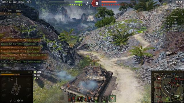 World Of Tanks l Vz.55 - Нелегкий бой за 3 отметку l Фраги - 9, Урон - 10662 смотреть онлайн