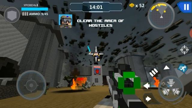 [НЕ ЛУЧШАЯ ИГРА] CUBE WARS BATTLE SURVIVAL смотреть онлайн