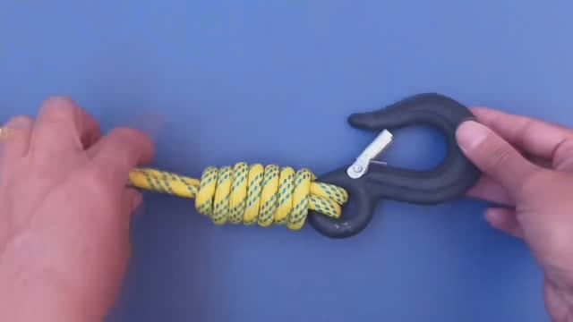Как завязать крепкий узел на крюке? смотреть онлайн