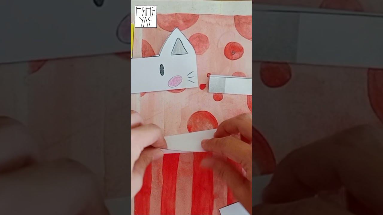 Няня Уля: Творческий DIY - Как сделать корону котика для детей! #няняуля #раскраскадлядетей смотреть онлайн