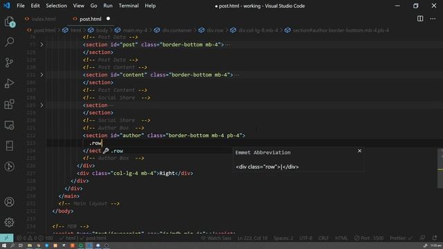 Blog with Bootstrap 5 & Material Design 2.0 (MDB 5 tutorial) смотреть онлайн