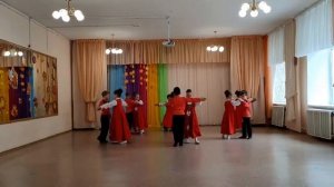 Танец Моя Россия детский сад №345
