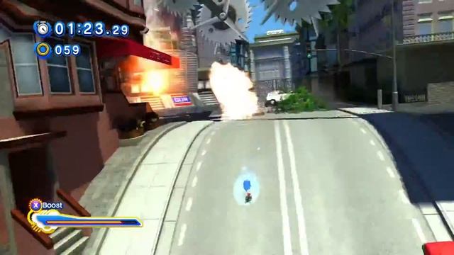 Sonic Generations City Escape Act 2 Speedrun 1:58.85 (Superspeed, No skills) смотреть онлайн
