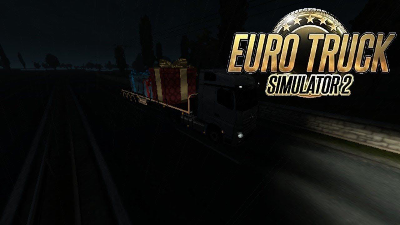 Euro Truck Simulator 2: везём подарок (тест) смотреть онлайн