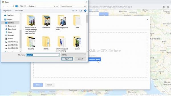 How to convert Excel to Google Maps