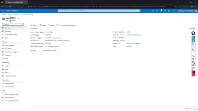 How to associate Multiple IP addresses per NIC in Azure смотреть онлайн
