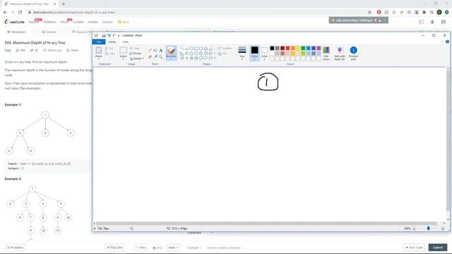 LeetCode 559: Maximum Depth of N ary Tree смотреть онлайн